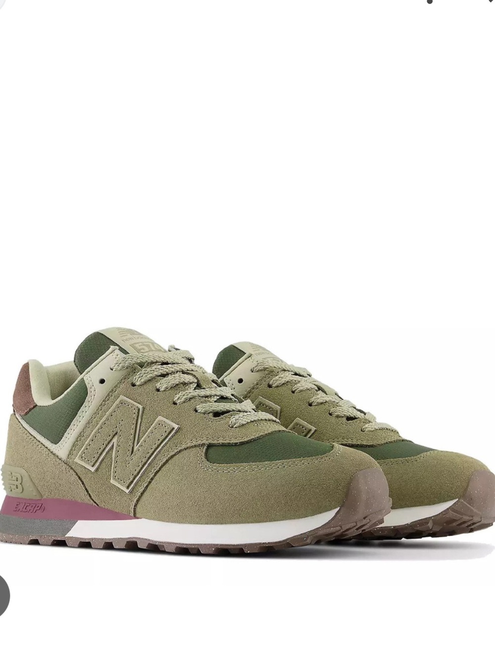 New Balance 574 in Olive Bone - Men’s Size 11